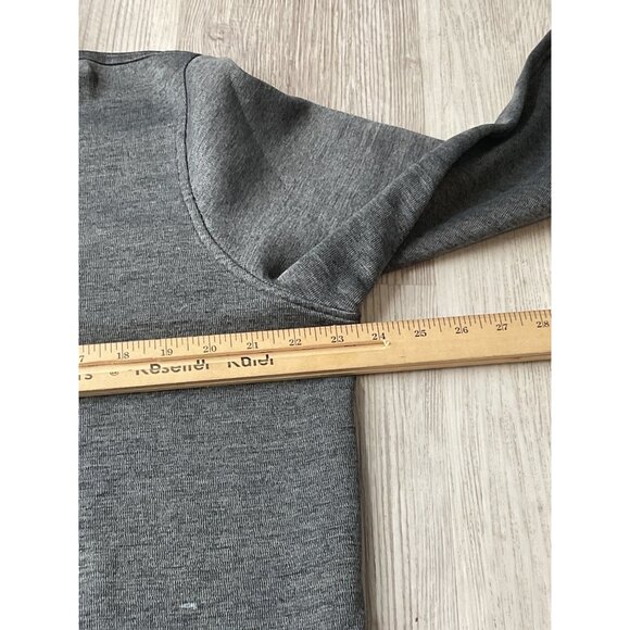 Under Armour Mens Gray 1/4 Zip Pullover Sweatshirt Size L - Picture 6 of 7